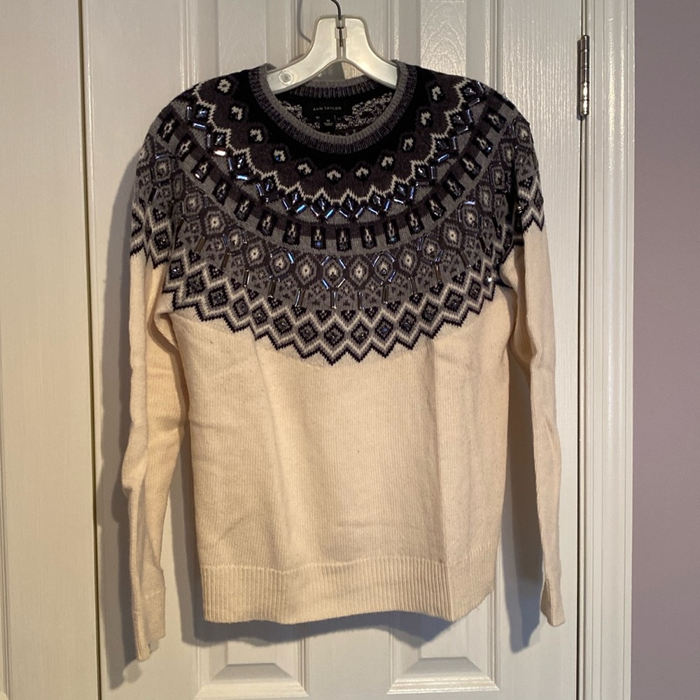 Ann Taylor holiday sweater